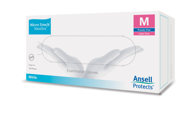 MICRO-TOUCH&trade; NITRA-TEX&trade; Nitrile Examination Gloves