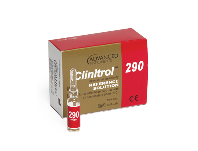 Clinitrol&trade; 290 Reference Solution; Advanced Instruments