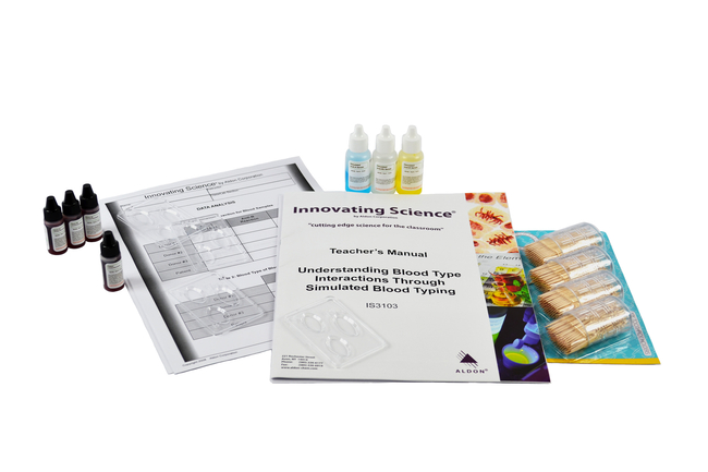 Understanding Blood Type Interactions Through Simulated Blood Typing Kit