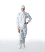 BioClean-D&trade; Non-sterile Cleanroom Coverall with Hood and Integrated Boots