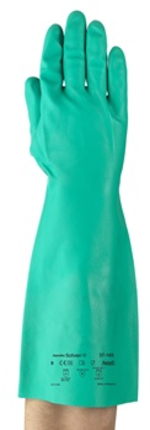 AlphaTec&trade; 15 in. Solvex&trade; 37-165 Nitrile Gloves
