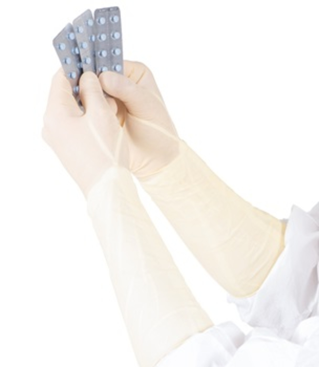 BioClean&trade; Legion BLA3 Latex Cleanroom Gloves