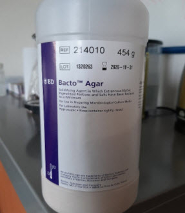 Bacto&trade; Dehydrated Agar