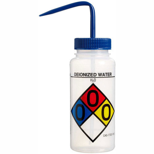Wash Bottle, Deionized Water