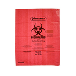 Thick Biohazard Disposal Bags, 1.5 mil