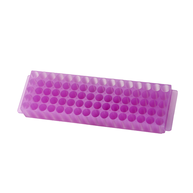 80 Well Micro Tube Rack, Lavender