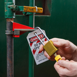 SafeKey Padlocks - aluminum with 76 mm Steel Shackle, Keyed Alike