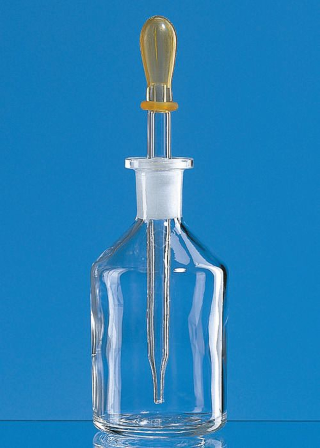 Clear Dropping Bottles with Pipette