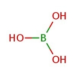 Boric acid, 99.6%, ACS reagent