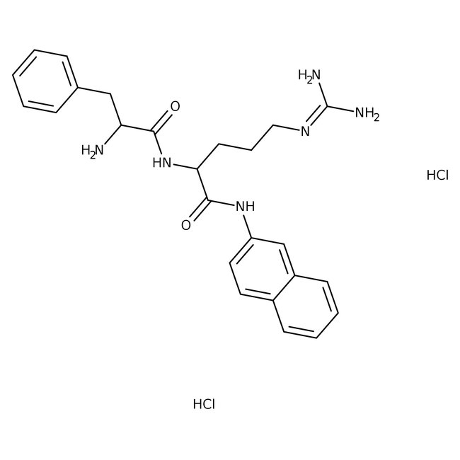 Phe-Arg-&beta;-naphthylamide dihydrochloride, &gt;99%, For TLC analysis, 85.4%, MP Biomedicals&trade;