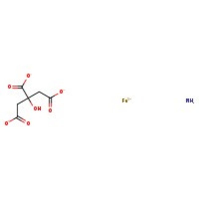 Ammonium iron(III) citrate, 16.5 to 18.5% Fe