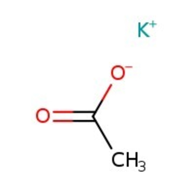 Potassium acetate, ACS, 99% min