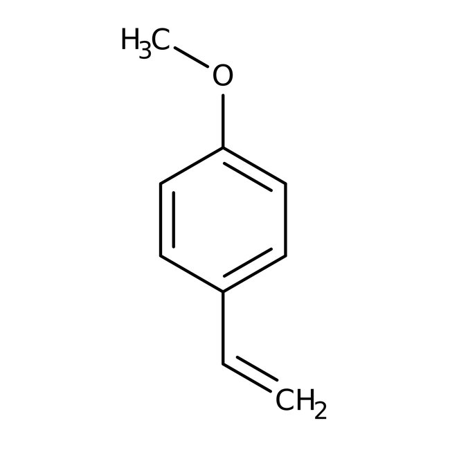4-Methoxystyrene, 98%, stab. with 0.1% 4-tert-butylcatechol