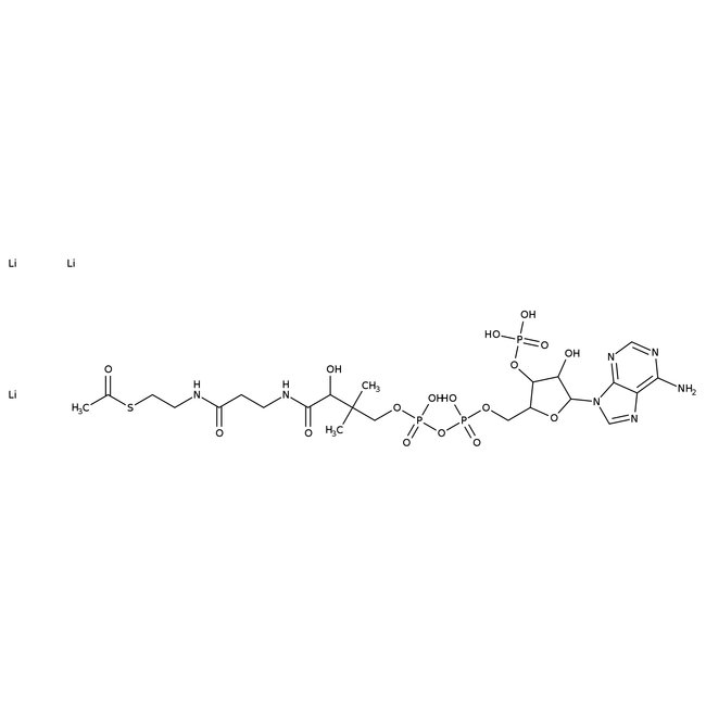 Acetyl Coenzyme A Trilithium salt Trihydrate, &gt;92%, MP Biomedicals&trade;