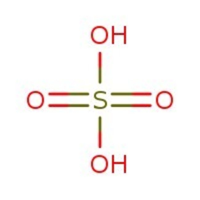 Sulfuric acid, 96%, extra pure, solution in water
