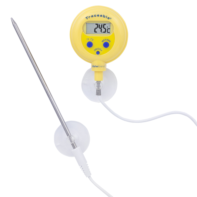 Digital Thermometers with Stainless-Steel Probe on Cable