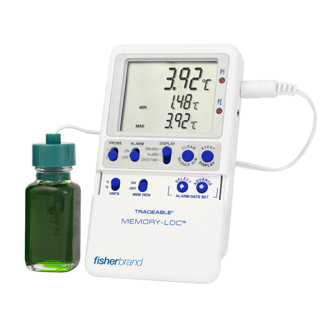 Traceable&trade; Memory-Loc&trade; Datalogging Thermometer
