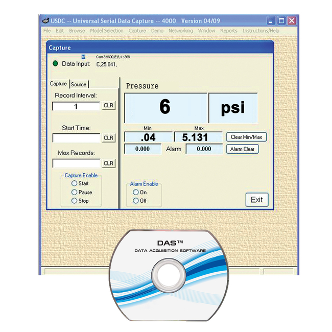 Computer Data Acquisition System for Digital Barometer