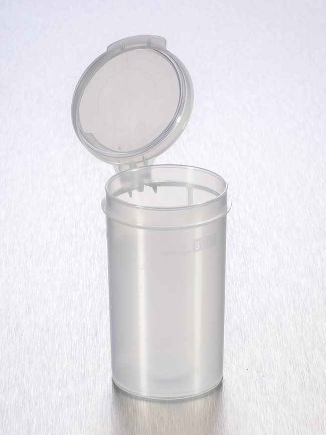 Straight Containers with Hinged Cap