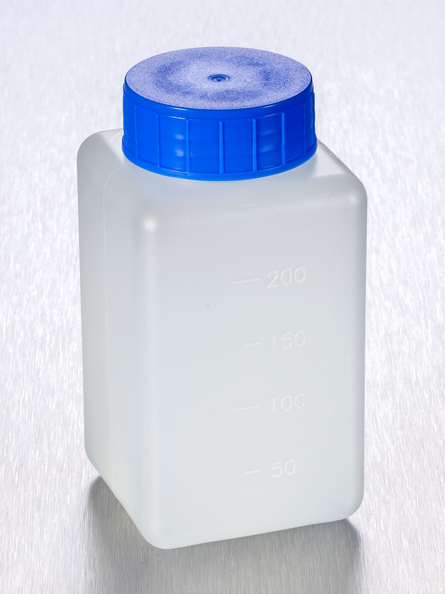 Square HDPE Graduated 250 mL Bottles