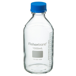 FISHERBRAND&trade; Reusable Glass Media Bottles with Cap