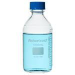 FISHERBRAND&trade; Reusable Glass Media Bottles with Cap