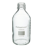 FISHERBRAND&trade; Reusable Glass Media Bottles with Cap