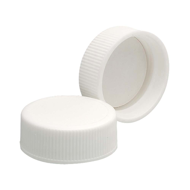 White Polypropylene Caps