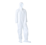 Tyvek&trade; IsoClean&trade; Series 105 White Coveralls