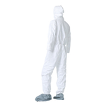 Tyvek&trade; 400 Hooded Coveralls with Skid-Resistant Boots