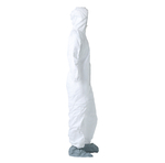 Tyvek&trade; 400 Hooded Coveralls with Skid-Resistant Boots