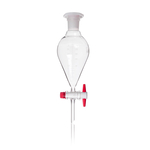 DURAN&trade; Separating Funnel, conical shape, with PTFE key