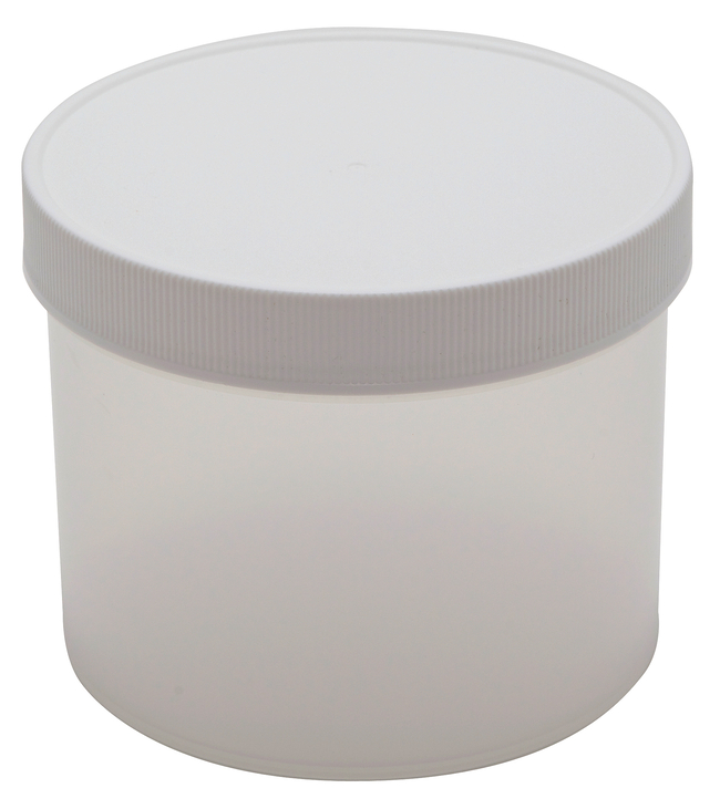 Wide-Mouth Polypropylene Jars