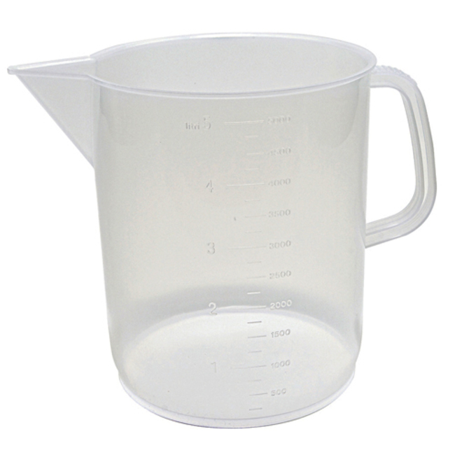 Plastic Beaker with Handle