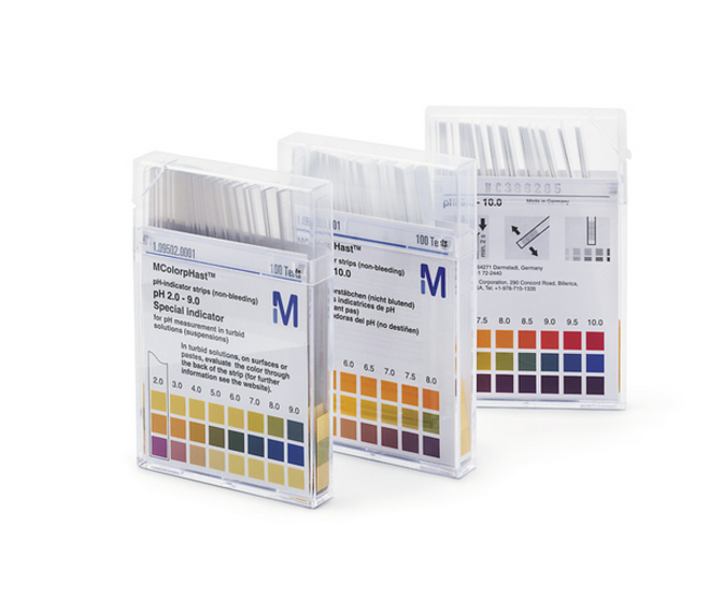 MQuant&trade; pH Test Strips and Indicator Papers