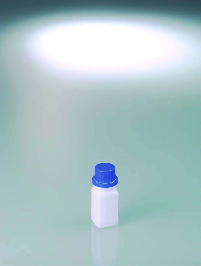 HDPE Wide Neck Square Reagent Bottles