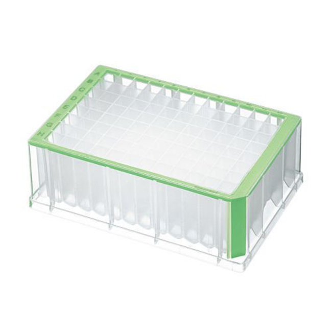 2000&mu;L Polypropylene 96-Well Deep Well PCR Plates