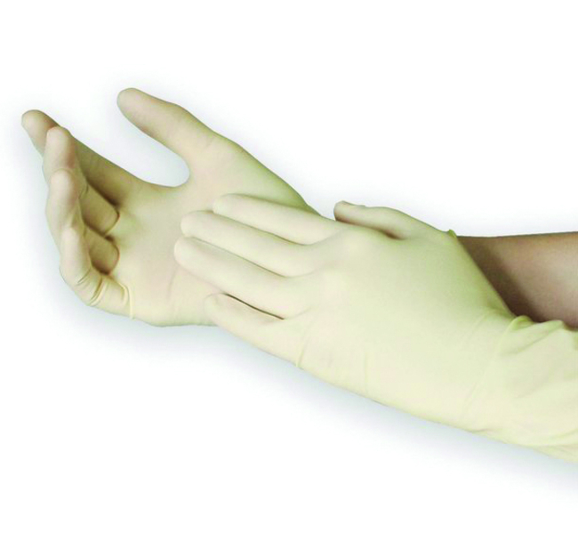 Solutions A+ Aloe Latex Gloves