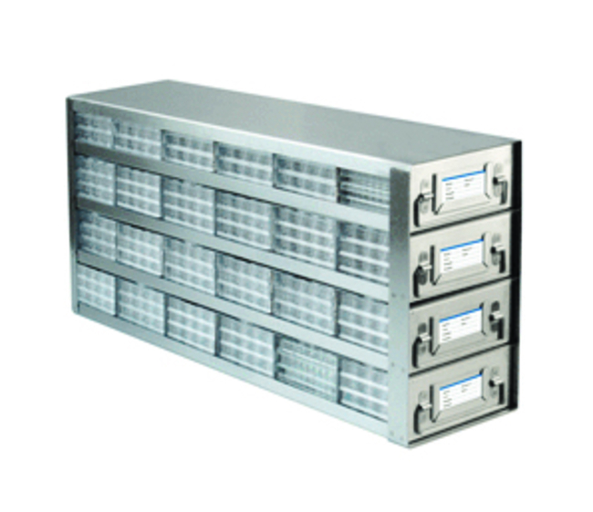 Upright ULT Freezer Drawer Rack for Microtiter Plates