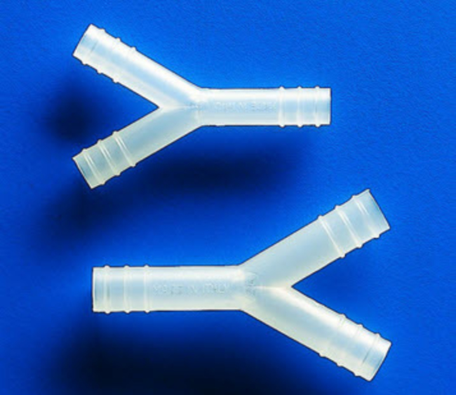 Plastilab&trade; Polypropylene Y-Shaped Untapered Connectors