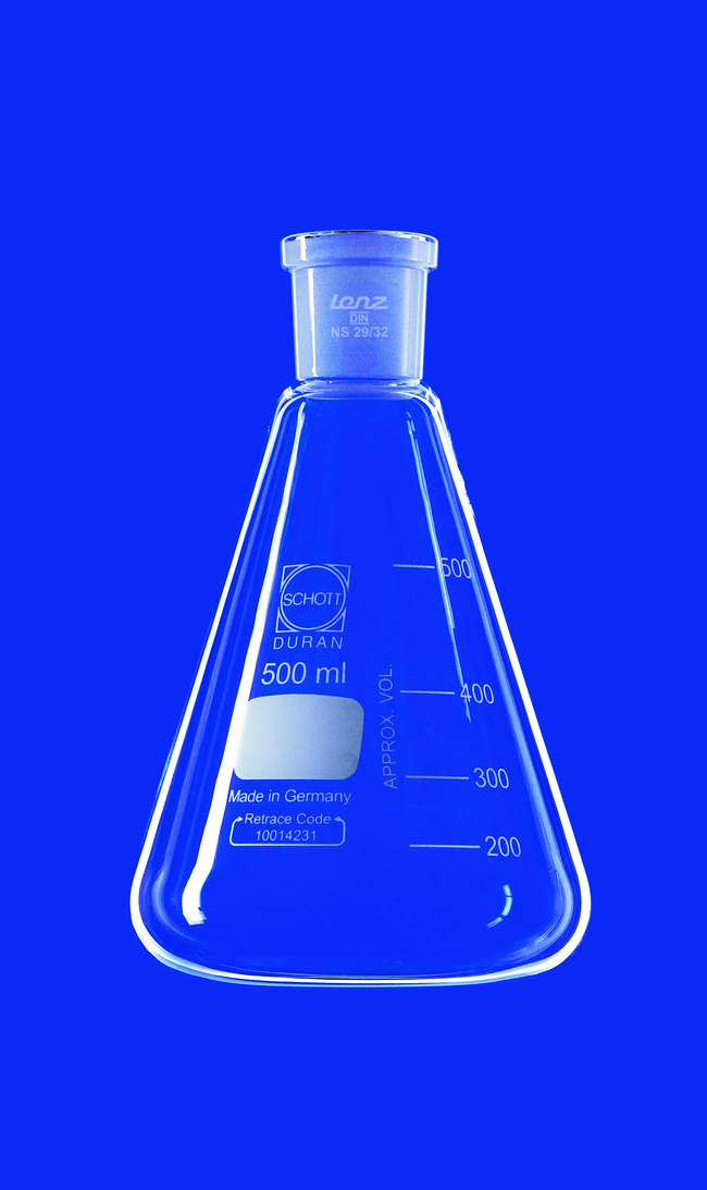 Erlenmeyer Flasks with Conical Ground Joint