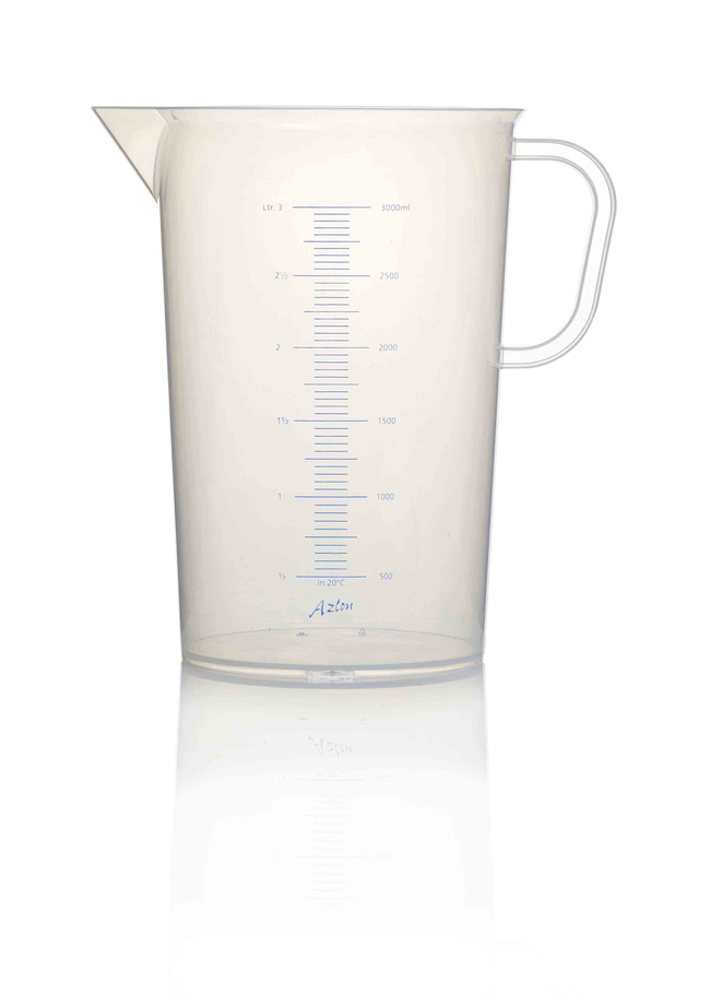 Azlon™ Polypropylene Printed Jugs 3000 mL | Buy Online | Fisherbrand ...