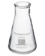 Reusable Glass Wide-Mouth Erlenmeyer Flasks