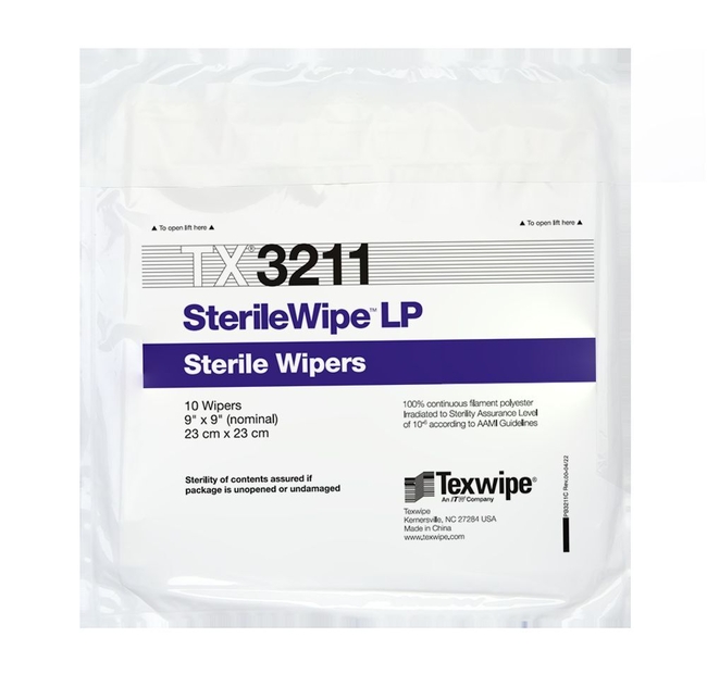 SterileWipe&trade; Sterile Dry Wipers