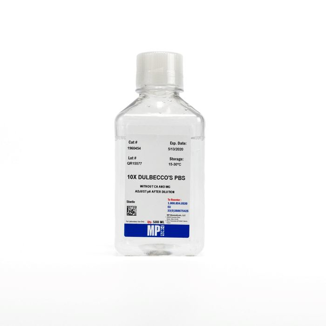Dulbecco's Phosphate Buffered Saline (10X) without Calcium and Magnesium