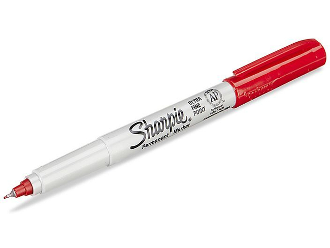 Irradiated Sharpie Ultra Fine Markers