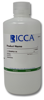 Conductivity Standard, 200 &mu;S/cm at 25&deg;C (95 ppm TDS as NaCl), Ricca Chemical
