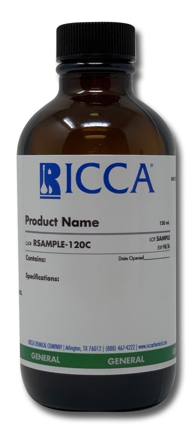 EP Reference Solution Y<sub>5</sub>, Yellow Reference Solution, Ricca Chemical