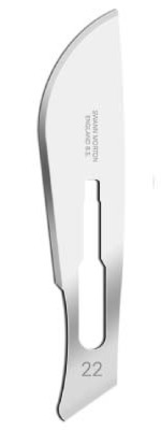 Sterile Stainless Steel Scalpel Blades, 100-pack