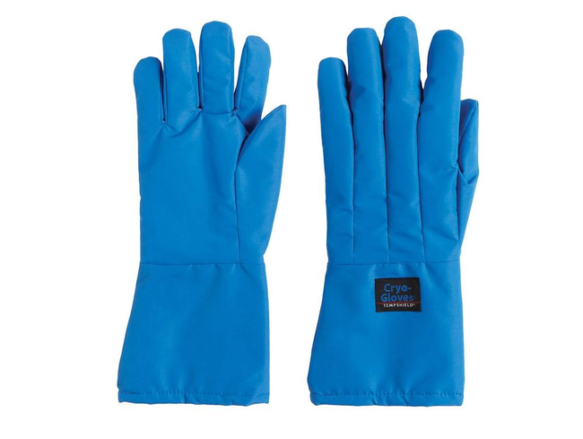 Cryo-Gloves&trade; Blue Mid-Arm Length Cryogenic Gloves